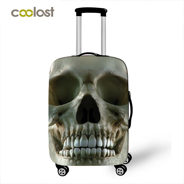 Death Angel Skull / Grim Reaper Luggage Protective Covers Elastic Travel Accessories Trolley Suitcase Dust Cover For 18-28 inch
