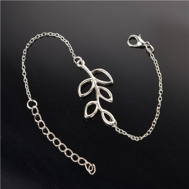 Simple Style Silver Plated Charm Bracelet Jewelry Gift Love Wedding Banquet Wholesale Top Quality