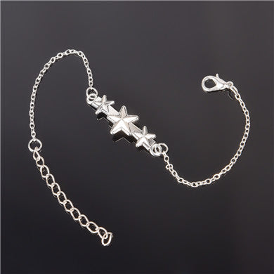 Simple Style Silver Plated Charm Bracelet Jewelry Gift Love Wedding Banquet Wholesale Top Quality
