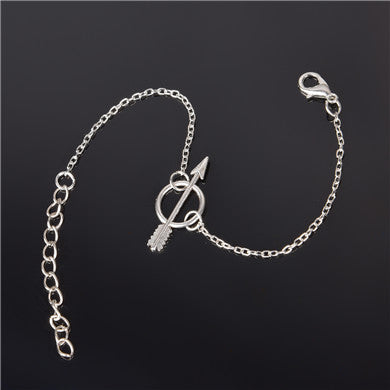 Simple Style Silver Plated Charm Bracelet Jewelry Gift Love Wedding Banquet Wholesale Top Quality