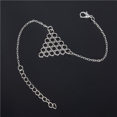 Simple Style Silver Plated Charm Bracelet Jewelry Gift Love Wedding Banquet Wholesale Top Quality