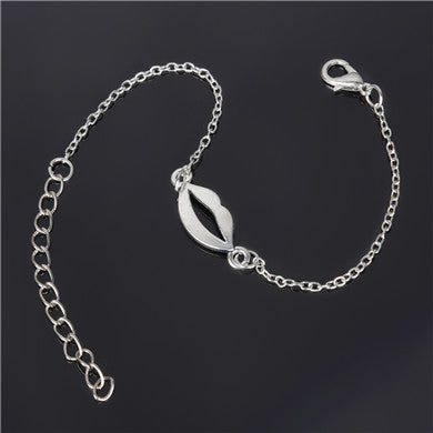 Simple Style Silver Plated Charm Bracelet Jewelry Gift Love Wedding Banquet Wholesale Top Quality