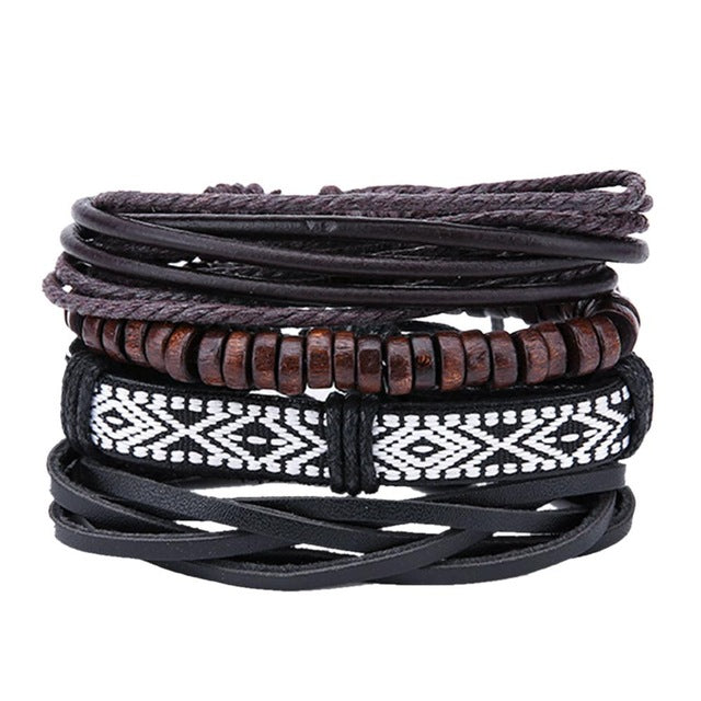 Bracelets & Bangles mens leather bracelets Pulseira Masculina Jewelry Charm Bileklik Pulseiras Boyfriend Girlfriend