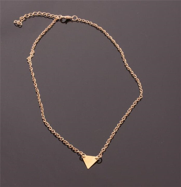 Free shipping! New fashion holiday Seaside resort beach jewelry crystal triangle water drop U shape Star moon chains necklace