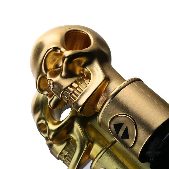 Auto Open Close Umbrella Male Skull Men Luxury Blade Runner Resident