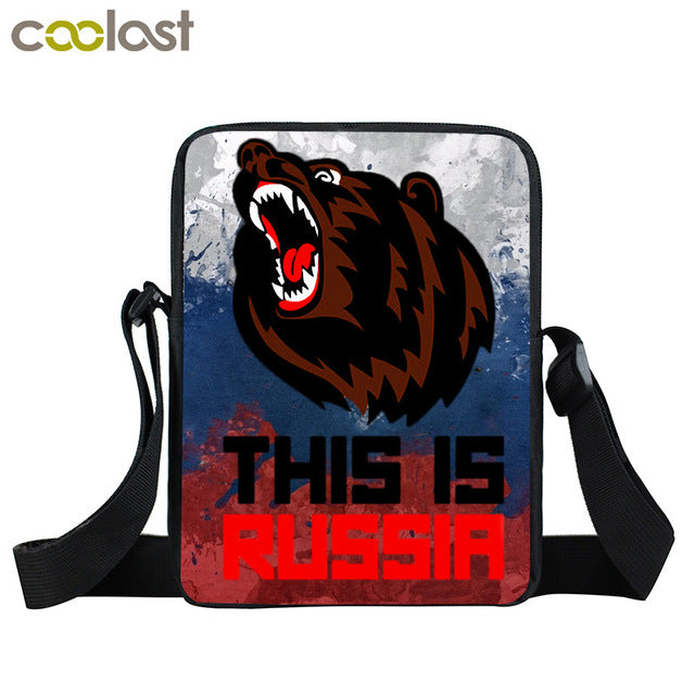 Dark Gothic Mini Messenger Bag Skull Crossbody Bags