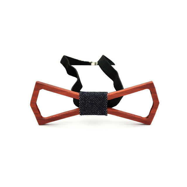 Hot Fashion Mens Wooden Bow Tie Accessory Wedding Party Christmas Gifts Bamboo Wood Bowtie Neck Wear for Men Women cravat