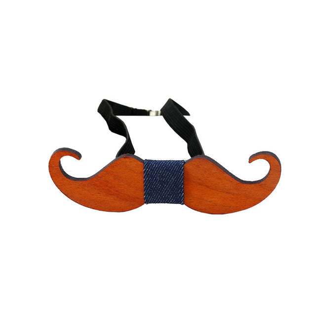 Hot Fashion Mens Wooden Bow Tie Accessory Wedding Party Christmas Gifts Bamboo Wood Bowtie Neck Wear for Men Women cravat