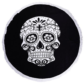 Gypsy Tablecloth Beach Towel Tassel Bikini Cover-Up Mat
