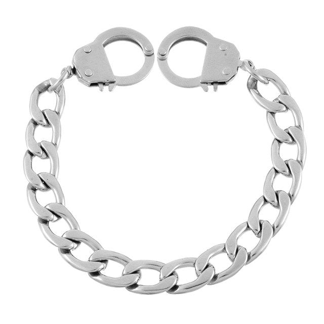 Punk Rock Stainless Steel Bracelet Men Antique Silver Gold Color Skull Bracelet Men Gothic Jewelry Open Bracelet&Bangles