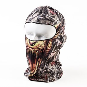 3D Animal Snowboard Bicycle Skull Cap Helmet Balaclava Headgear Hats Protection Winter Warmer Halloween Liner Full Face Mask