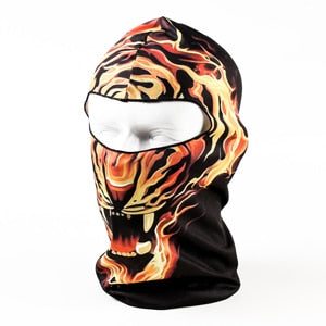 3D Animal Snowboard Bicycle Skull Cap Helmet Balaclava Headgear Hats Protection Winter Warmer Halloween Liner Full Face Mask