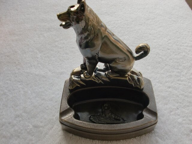 ASHTRAY WITH LIGHTER flame.Arts and crafts gift ideas for friends birthday|ashtray metal