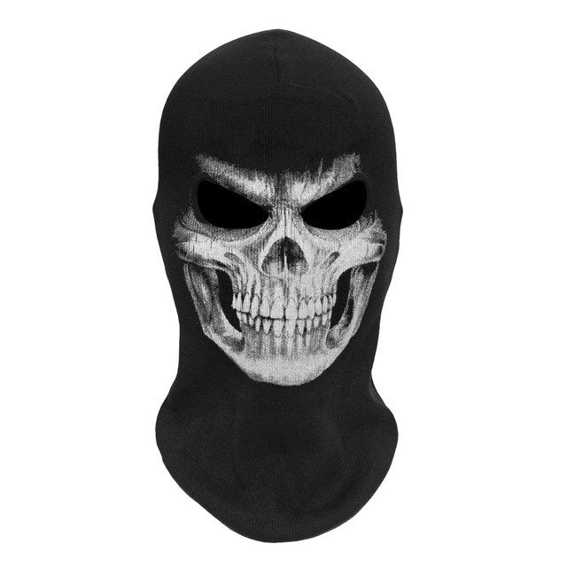 Scream Death Grim Reaper Balaclava Ghost Skull Skeleton Tactical Army Party Costume Bicycle Halloween Cosplay Full Face Masks