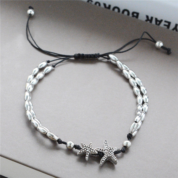 Anklets For Women Popular Golden Color Alloy Girls Bell Anklet Bead Chain Tassel Barefoot Sandal Beach Foot Jewelry