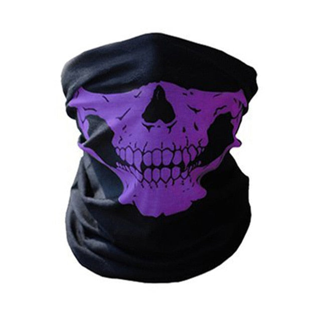 Full Face Motorcycle Face Shield winter Balaclava Face Mask Ghost Tactical Mask 3D Skull Sport Mask Neck Warm Windproof Outdoor|Motorcycle Face Mask