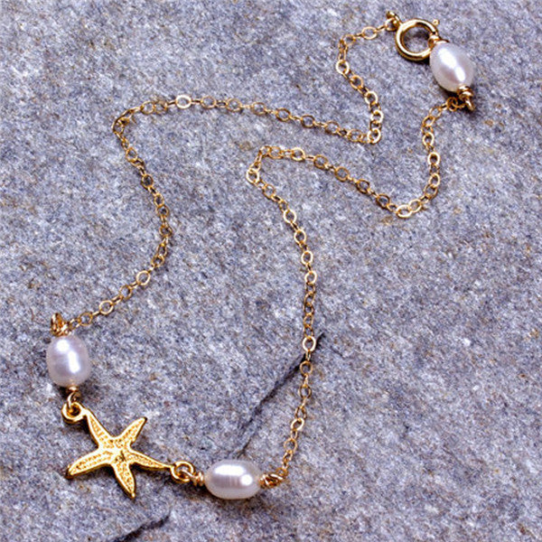 Anklets For Women Popular Golden Color Alloy Girls Bell Anklet Bead Chain Tassel Barefoot Sandal Beach Foot Jewelry