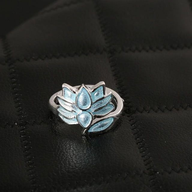 Retro Fashion Steampunk Rings Glow in the Dark For Women Luminous Ring Gift Jewelry