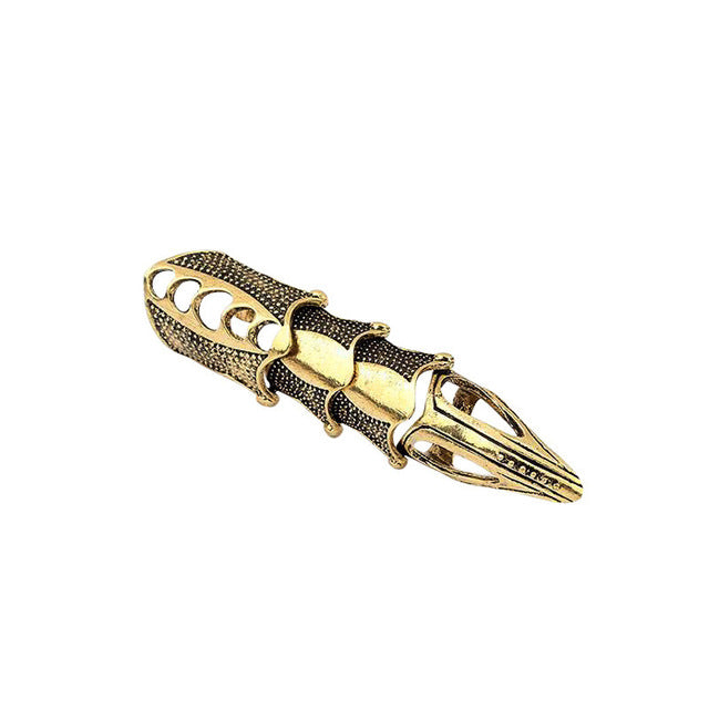 Unisex Cute but Stylish Gothic Punk Joint Knuckle Full Finger Claw Ring