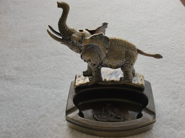 ASHTRAY WITH LIGHTER flame.Arts and crafts gift ideas for friends birthday|ashtray metal