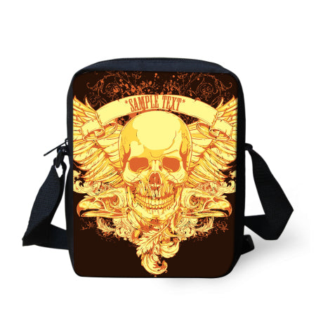 3D Skull Casual Shoulder Bags For Women Small Messenger Bag Woman Handbags Mini Cross-body Bag Mini Mochila Infantil