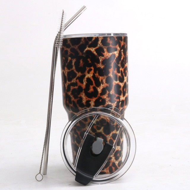 Powder Coated Tumbler Stainless Steel Tumbler 30 oz Double Wall