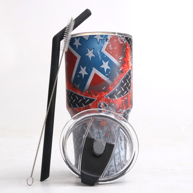Powder Coated Tumbler Stainless Steel Tumbler 30 oz Double Wall