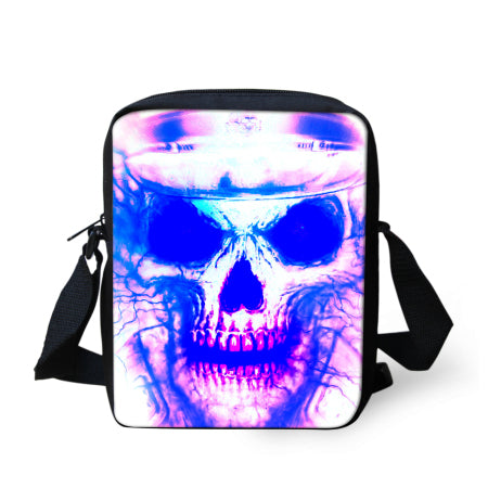 3D Skull Casual Shoulder Bags For Women Small Messenger Bag Woman Handbags Mini Cross-body Bag Mini Mochila Infantil