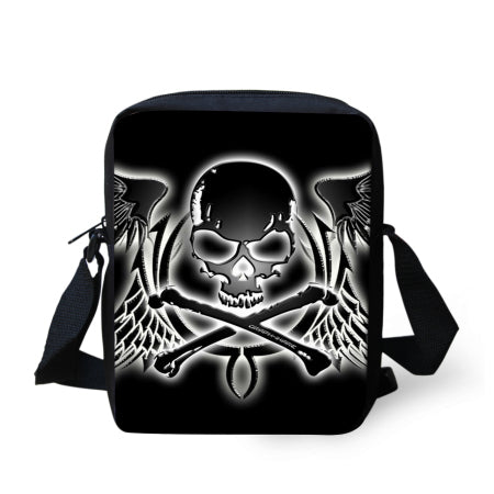 3D Skull Casual Shoulder Bags For Women Small Messenger Bag Woman Handbags Mini Cross-body Bag Mini Mochila Infantil