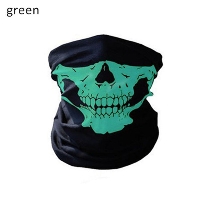 1pcs Outdoor Face Mask Skull Pattern Headband Magic Scarf