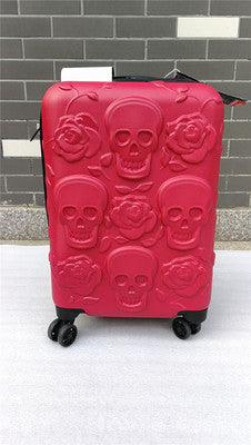 High quality Extra large volume Skull Luggage 19/25/29 inch