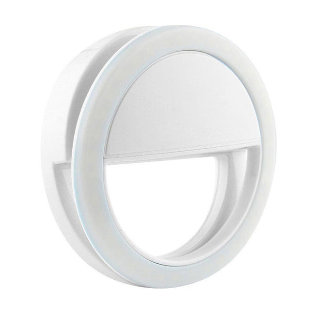 On Ring Light On Camera Selfie LED Camera Light With 36 LED Smart Phone Camera Round Shape