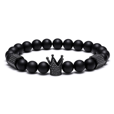 Set of 2 Skull bracelets for mens