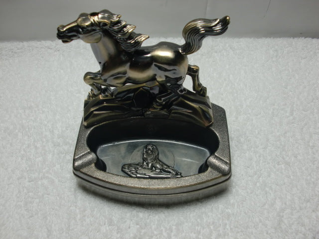 ASHTRAY WITH LIGHTER flame.Arts and crafts gift ideas for friends birthday|ashtray metal