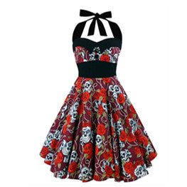 Summer Women Dress Halter Plus Size Party Sexy Casual Dress