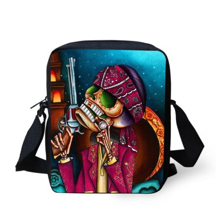 3D Skull Casual Shoulder Bags For Women Small Messenger Bag Woman Handbags Mini Cross-body Bag Mini Mochila Infantil