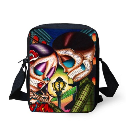 3D Skull Casual Shoulder Bags For Women Small Messenger Bag Woman Handbags Mini Cross-body Bag Mini Mochila Infantil