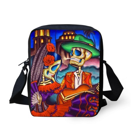 3D Skull Casual Shoulder Bags For Women Small Messenger Bag Woman Handbags Mini Cross-body Bag Mini Mochila Infantil