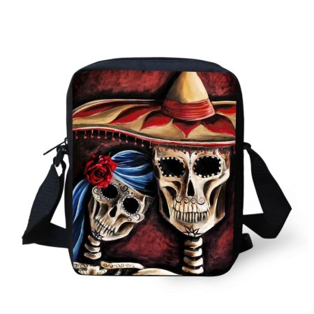 3D Skull Casual Shoulder Bags For Women Small Messenger Bag Woman Handbags Mini Cross-body Bag Mini Mochila Infantil