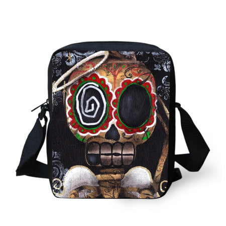 3D Skull Casual Shoulder Bags For Women Small Messenger Bag Woman Handbags Mini Cross-body Bag Mini Mochila Infantil