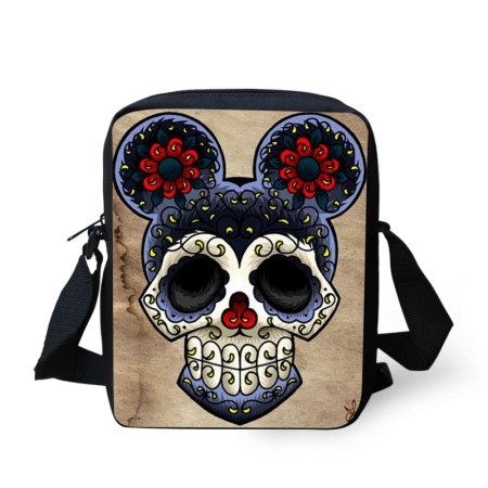 3D Skull Casual Shoulder Bags For Women Small Messenger Bag Woman Handbags Mini Cross-body Bag Mini Mochila Infantil