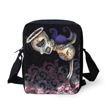 3D Skull Casual Shoulder Bags For Women Small Messenger Bag Woman Handbags Mini Cross-body Bag Mini Mochila Infantil