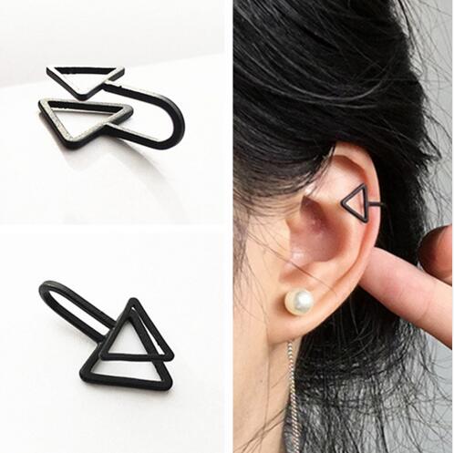 Stud Earrings For Women Feather Tassel Cat Star Spider Brincos Ear Cuff Fashion Jewelry 2018