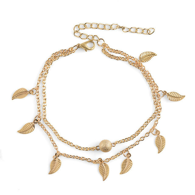 Hot Jewelry Anklets for Women Foot Accessories Summer Beach Barefoot Sandals Bracelet ankle on the leg Female Ankle Strap