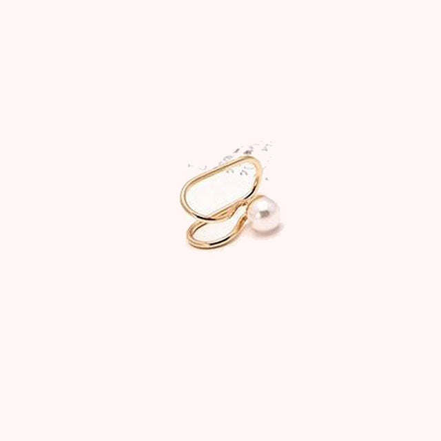 Fashion 1Pc Silvery/Golden Ear Cuff Earrings Women Charming Hot Non Piercing Cartilage Ear Clip