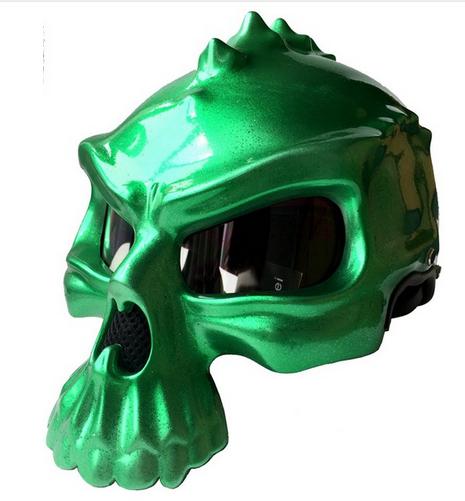 Skull Motorcycle Helmet Half Face Helmets