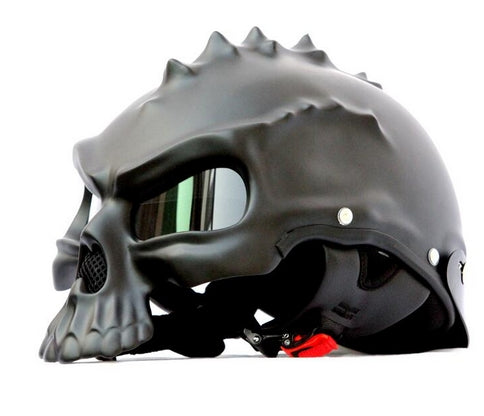 Skull Motorcycle Helmet Half Face Helmets