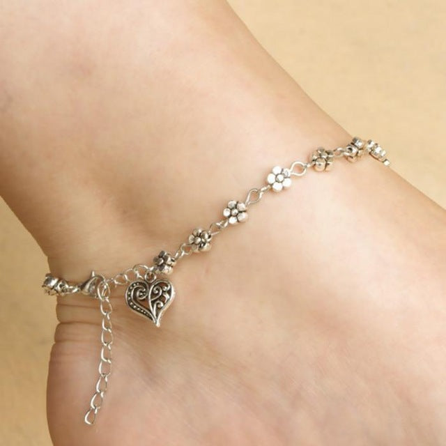 Vintage Bohemios Ankle Bracelet For Women Barefoot Sandals Beach Foot Jewelry Ankle Summer Beach tornozeleira