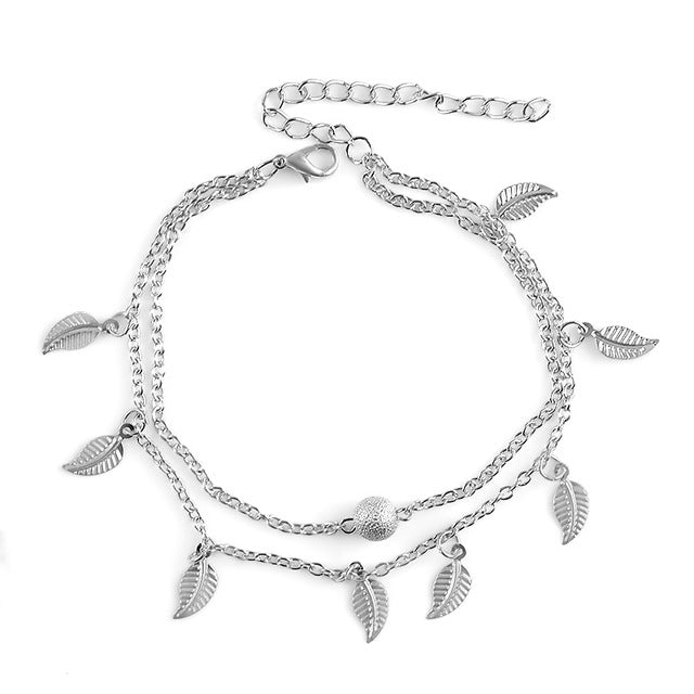 Hot Jewelry Anklets for Women Foot Accessories Summer Beach Barefoot Sandals Bracelet ankle on the leg Female Ankle Strap