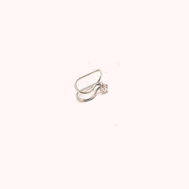 Fashion 1Pc Silvery/Golden Ear Cuff Earrings Women Charming Hot Non Piercing Cartilage Ear Clip